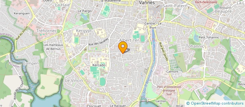 localisation de l'entreprise FARE-TIARE à VANNES