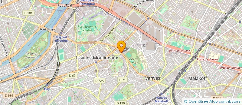 localisation de l'entreprise FAREDI SARL à ISSY-LES-MOULINEAUX