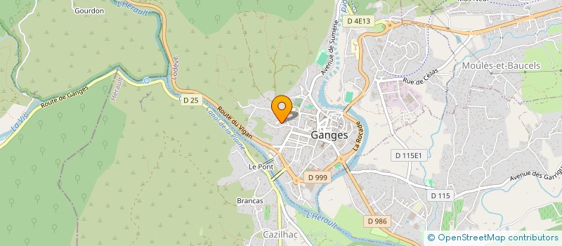 localisation de l'entreprise FAREFAN à GANGES