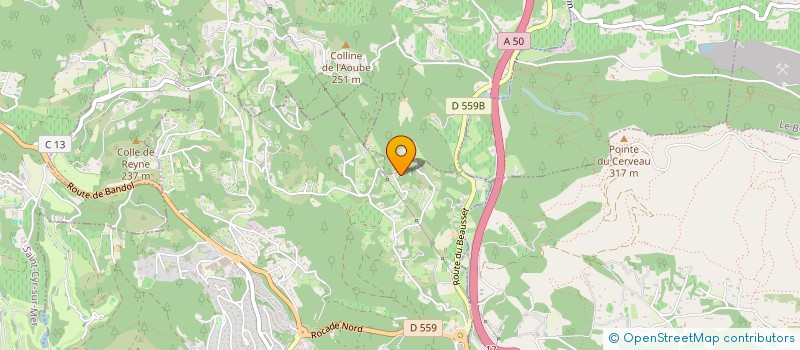 localisation de l'entreprise FARELLA PATRICK  PIERRE  ANNE-CHRISTINE  BANDOL