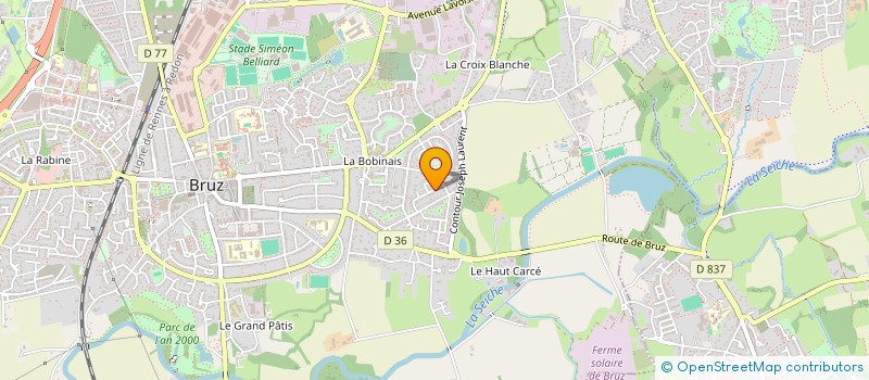 localisation de l'entreprise FAREMIMMO  BRUZ