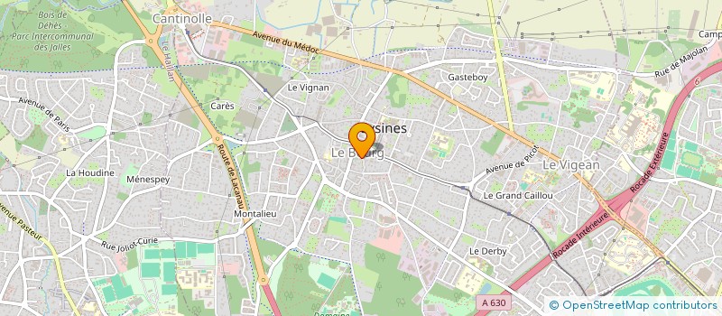 localisation de l'entreprise FARENC  EYSINES