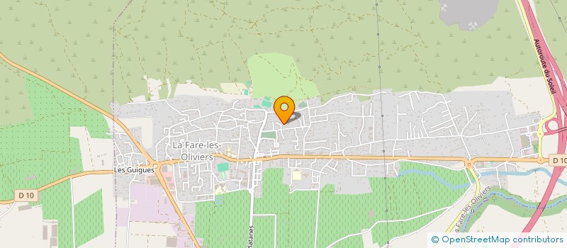 localisation de l'entreprise FARENCI  LA FARE-LES-OLIVIERS