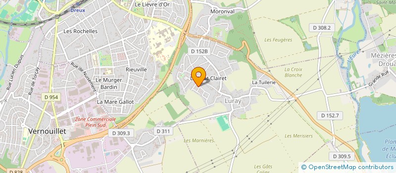 localisation de l'entreprise FARES à LURAY