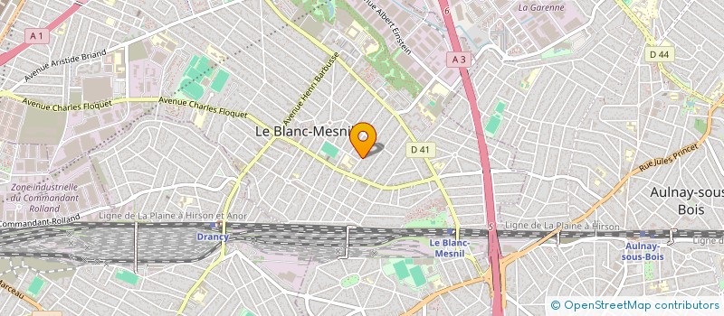 localisation de l'entreprise FARES FRUITS à LE BLANC-MESNIL