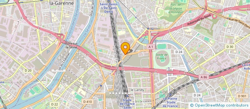 localisation de l'entreprise FARES TRANSPORT ET LOGISTIQUE  SAINT-DENIS
