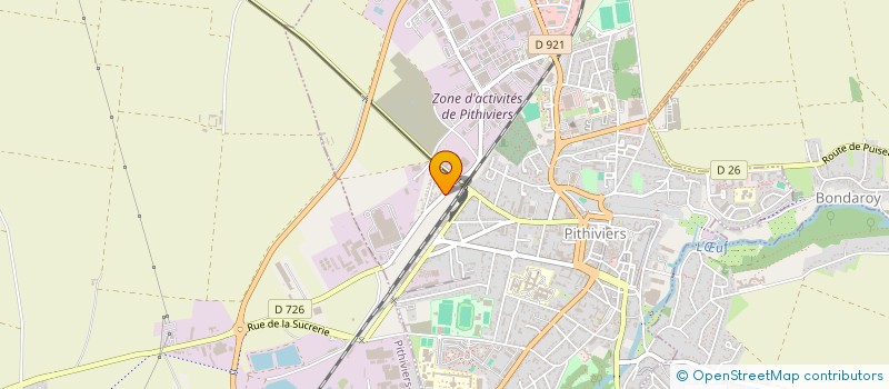 localisation de l'entreprise FARES TRUCKS à PITHIVIERS