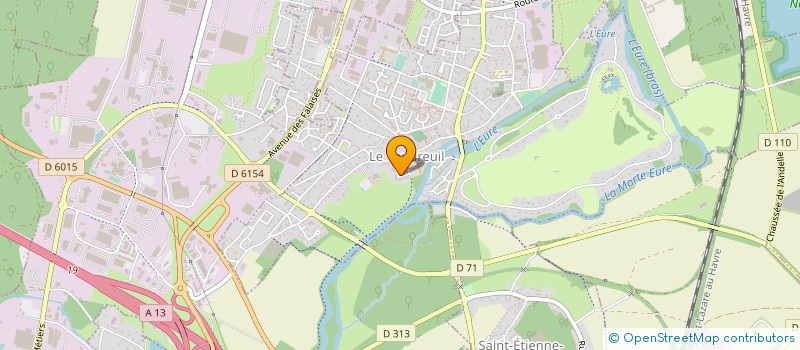 localisation de l'entreprise FAREVA ROMAINVILLE  VAL-DE-REUIL