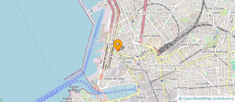 localisation de l'entreprise FAREY à MARSEILLE