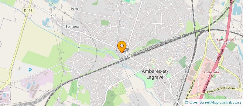 localisation de l'entreprise FARF à AMBARES-ET-LAGRAVE