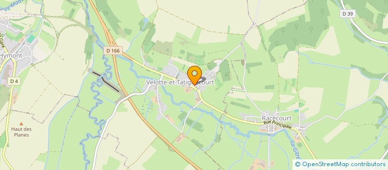 localisation de l'entreprise FARFADESC à VELOTTE-ET-TATIGNECOURT