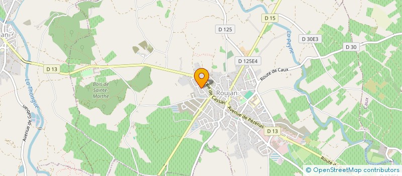 localisation de l'entreprise FARFADET 48  ROUJAN