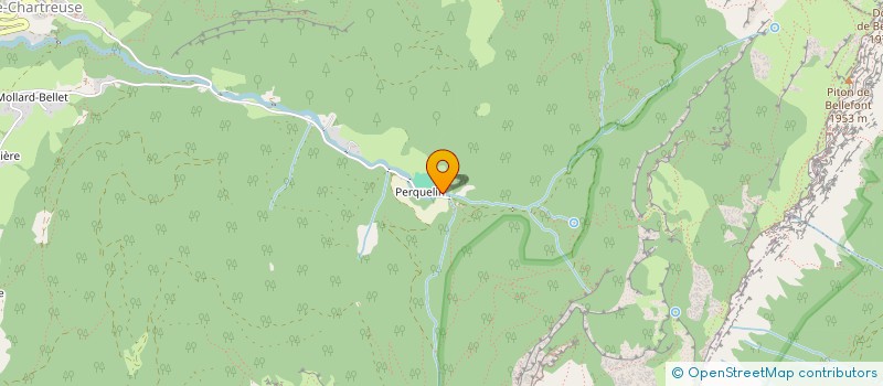 localisation de l'entreprise FARFADETS PRODUCTION  SAINT-PIERRE-DE-CHARTREUSE