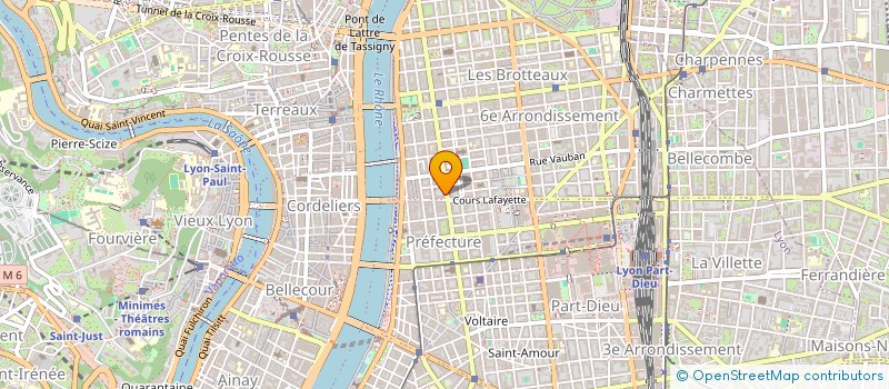 localisation de l'entreprise FARFALLA-CAFFEE  LYON