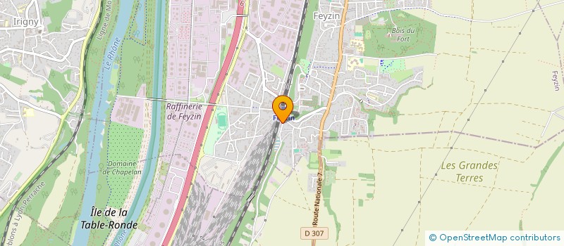 localisation de l'entreprise FARFAST  FEYZIN