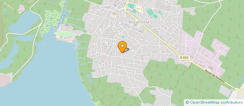 localisation de l'entreprise FARGAT  BISCARROSSE