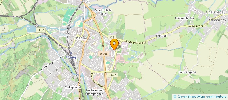 localisation de l'entreprise FARGEL à FARGES-LES-CHALON