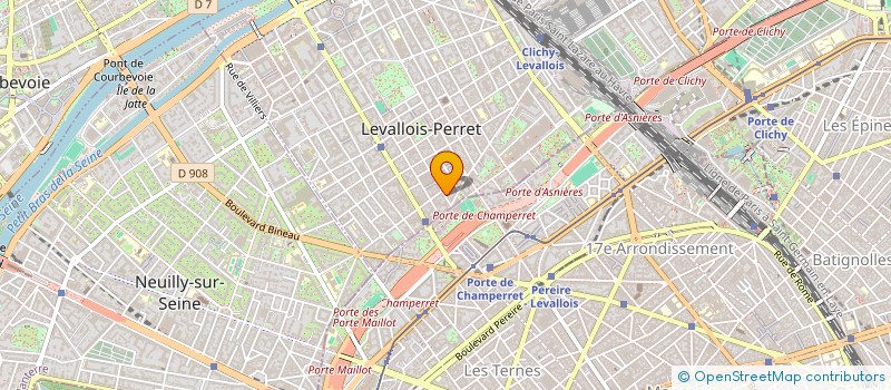 localisation de l'entreprise FARGEN à LEVALLOIS-PERRET