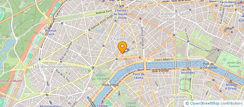 localisation de l'entreprise FARGES à PARIS