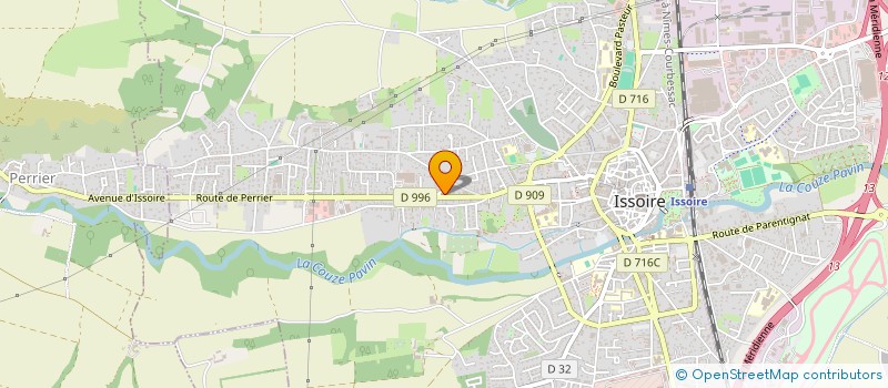 localisation de l'entreprise FARGET GESTION IMMOBILIERE  ISSOIRE