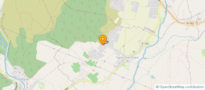 localisation de l'entreprise FARGIER NICOLAS - BENEDICTE  SAINT-GERMAIN