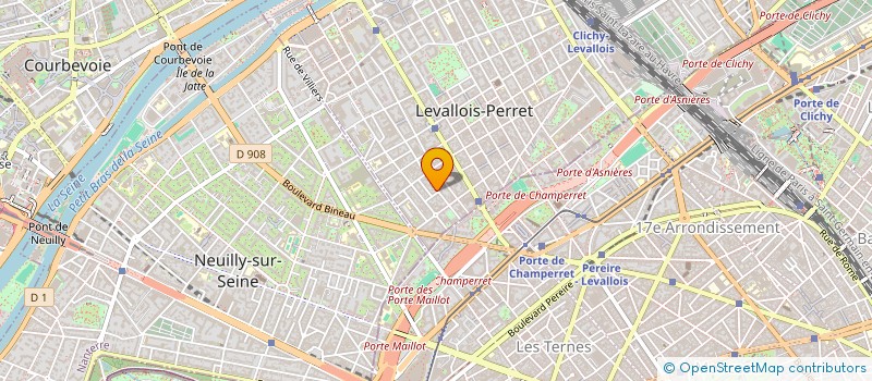 localisation de l'entreprise FARGO CONSULTING à LEVALLOIS-PERRET