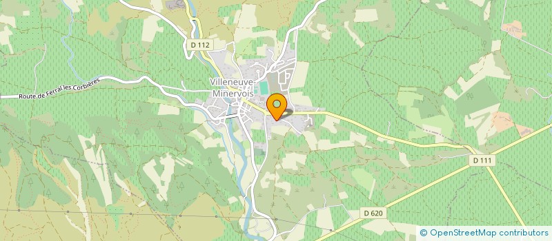 localisation de l'entreprise FARGOUNETTE  VILLENEUVE-MINERVOIS