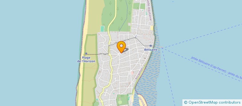 localisation de l'entreprise FARGUES ET FOURNET à LEGE-CAP-FERRET