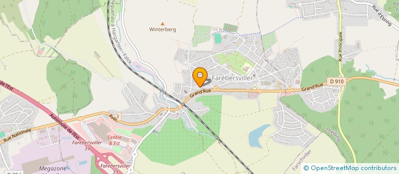 localisation de l'entreprise FARHAN  FAREBERSVILLER
