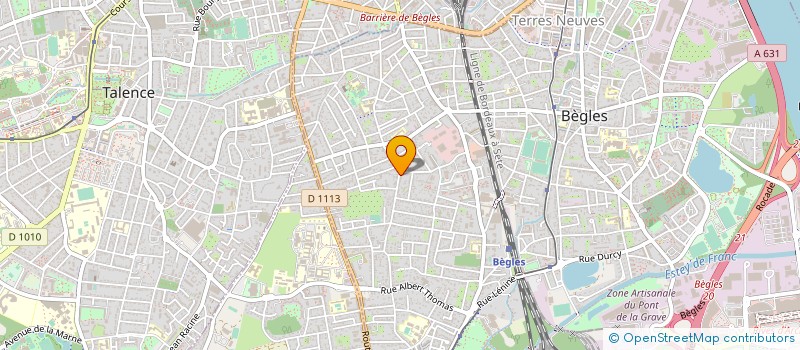 localisation de l'entreprise FARIA CONSTRUCTION à BEGLES