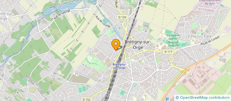 localisation de l'entreprise FARIA ROUSSILLON à BRETIGNY-SUR-ORGE