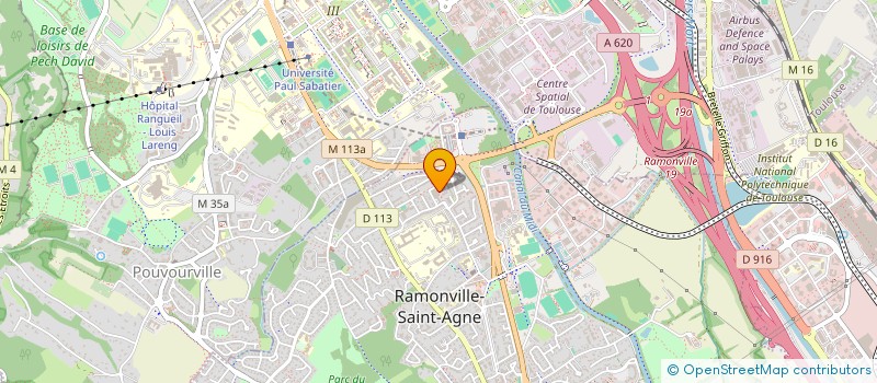 localisation de l'entreprise FARIBOLES à RAMONVILLE-SAINT-AGNE