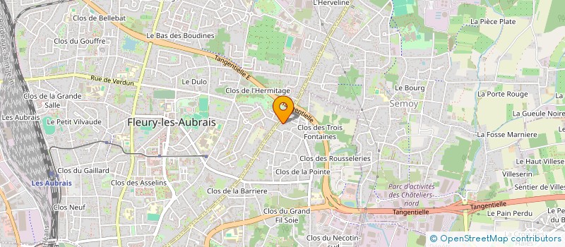 localisation de l'entreprise FARID TRAITEUR PRESTIGE à ORLEANS