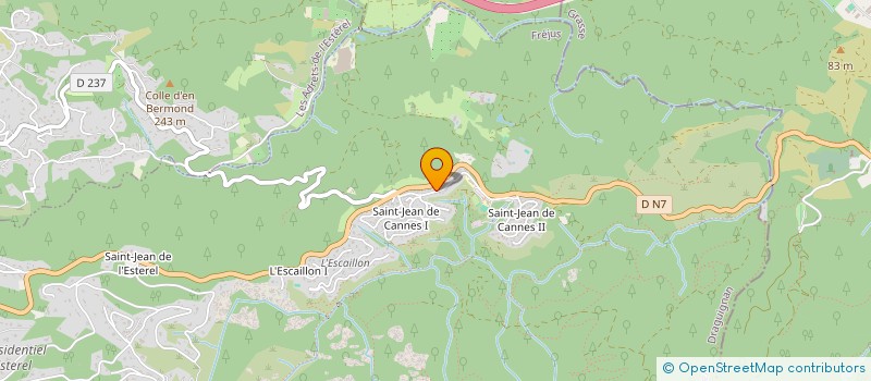 localisation de l'entreprise FARIGLIONE SARL à FREJUS