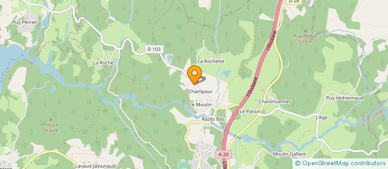 localisation de l'entreprise FARIMACHA à RAZES