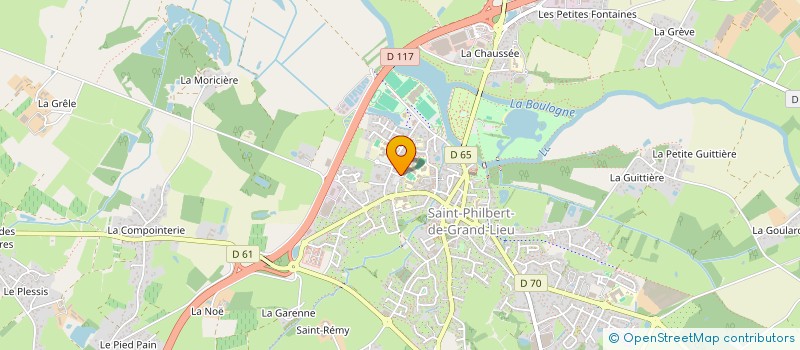 localisation de l'entreprise FARIMO  SAINT-PHILBERT-DE-GRAND-LIEU