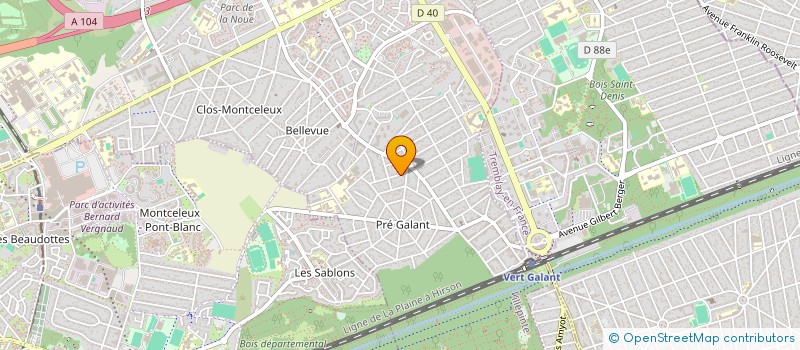 localisation de l'entreprise FARINA MANAGEMENT à VILLEPINTE