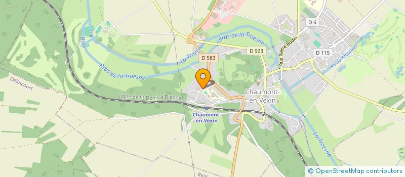 localisation de l'entreprise FARINACCIO  MONTJAVOULT