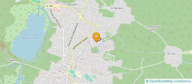localisation de l'entreprise FARINE CONSEIL IMMOBILIER à BISCARROSSE