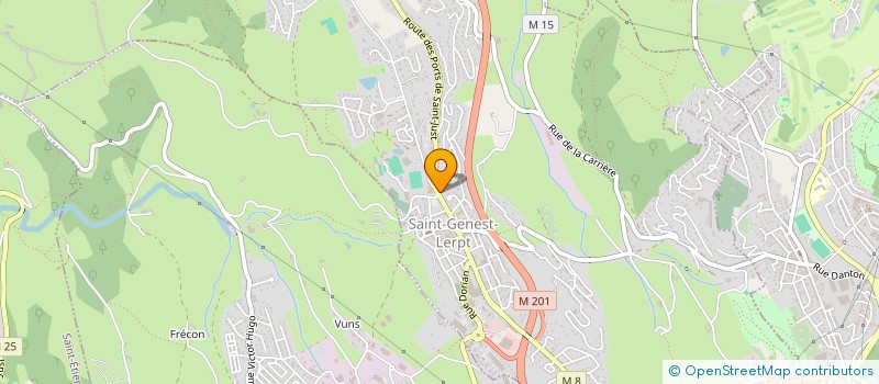 localisation de l'entreprise FARINER 2 à SAINT GENEST LERPT