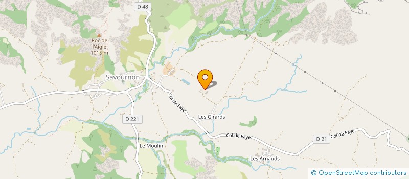 localisation de l'entreprise FARINES DU SOLEIL  SAVOURNON