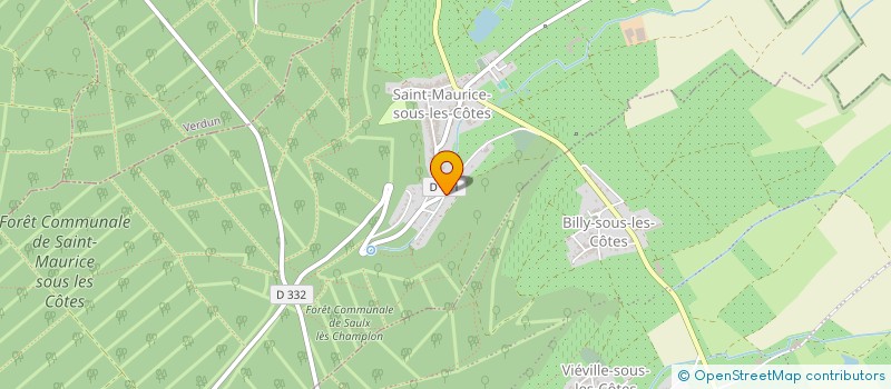 localisation de l'entreprise FARINET FRERES à SAINT-MAURICE-SOUS-LES-COTES