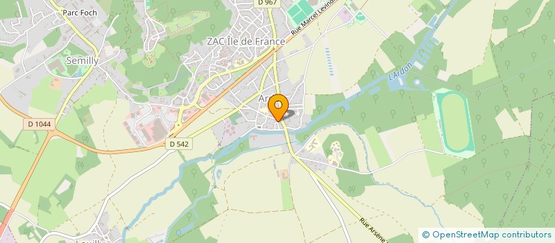 localisation de l'entreprise FARINHA à LAON