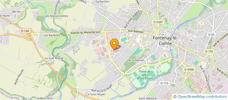 localisation de l'entreprise FARINI D'OLMO à FONTENAY-LE-COMTE