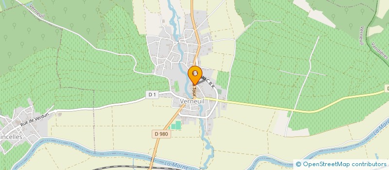 localisation de l'entreprise FARINO à VERNEUIL
