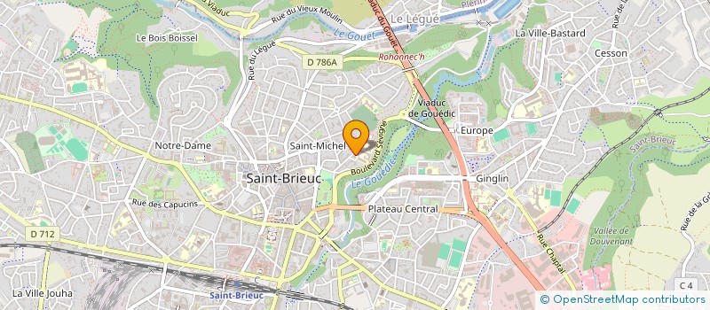 localisation de l'entreprise FARINOLE à SAINT-BRIEUC