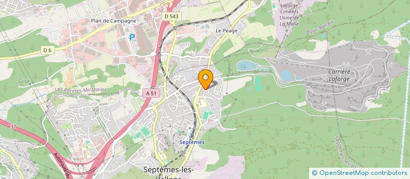 localisation de l'entreprise FARION à SEPTEMES-LES-VALLONS