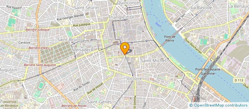 localisation de l'entreprise FARIS  BORDEAUX