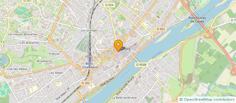 localisation de l'entreprise FARISA à BLOIS