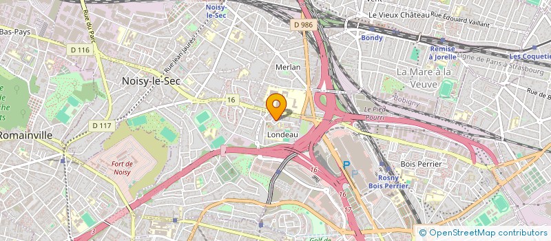 localisation de l'entreprise FARIZ à NOISY-LE-SEC